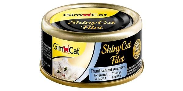 5. Gimcat Shinycat Fileto Kedi Maması -Tuna Ançuez 70Gr