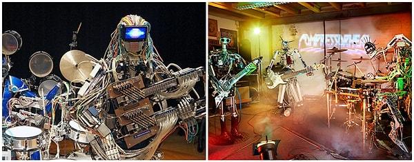 9. Müzik Robotları: Compressorhead ve Z-Machines