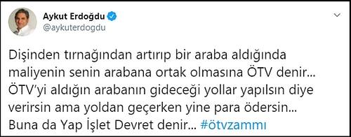 Gece Yarısı Gelen ÖTV Zammına Tepkiler: 'Vatandaş İkinci El Araba Bile Alamaz Hale Geldi, Teşekkürler AKP'