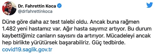 Bakan Koca Türkiye'nin Korona Tablosunu Paylaştı: 'Ağır Hasta Sayımız Artıyor'