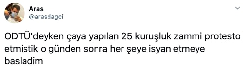 Okul Yıllarında Yapılan Zamları Protesto Ederek İçimizdeki Devrimci Ruha Selam Çakmış 17 Kişi