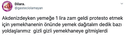 Okul Yıllarında Yapılan Zamları Protesto Ederek İçimizdeki Devrimci Ruha Selam Çakmış 17 Kişi