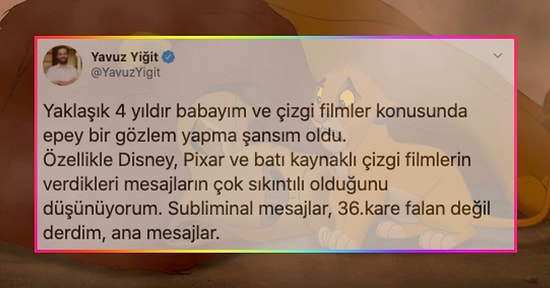 Çizgi Filmlerde Verilen Mesajlara Dikkat Çeken Bu Paylaşım, Çocuklara Ne İzlettiğimizi Sorgulatacak!