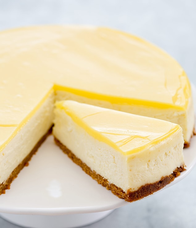 8. Limonlu cheesecake