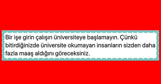 Üniversiteye Gidecek Olan Öğrencilere Verdikleri Tavsiyelerle Uzun Uzun Düşünmenize Neden Olacak Kişiler