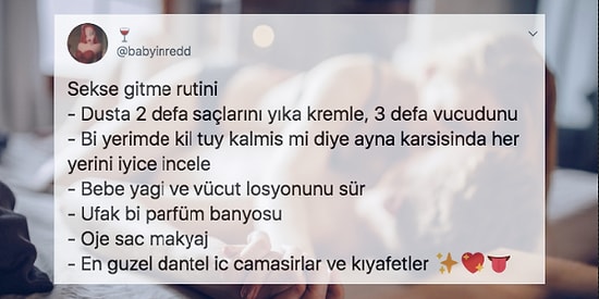 Affedersiniz Cinsel İlişki Öncesi Yapılması Gereken Hazırlıkları Anlatan Kadına Gelen Çeşit Çeşit Yorumlar
