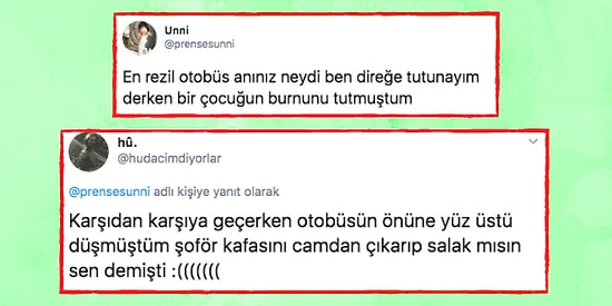 Otobüste Rezil Olup Yerin Dibine Girdikleri Anları Anlatırken Hepimizi Gülme Krizine Sokan 25 Kişi