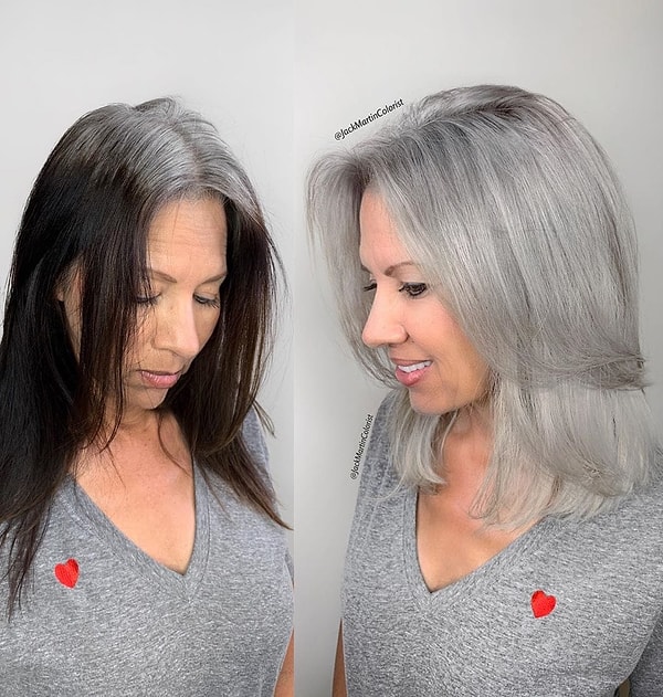 Благодаря работе Джека клиентки могут попрощаться с необходимостью постоянного подкрашивания корней