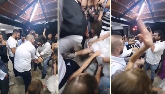 Bu Nasıl Gelenek? Düğünde Damada, Ağzı ile Gözleri Kapalı Bir Şekilde Gelinin İç Çamaşırını Çıkarttırdılar