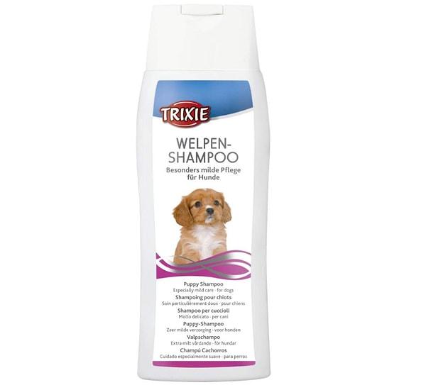15. Özellikle yavru köpeklerin hassas cildine uygun bir şampuan.