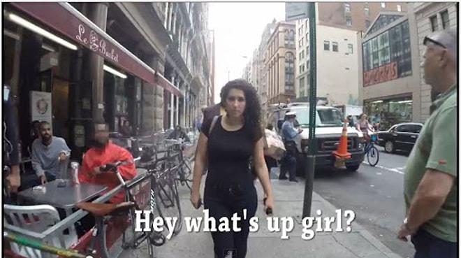 Sadece Sokakta Yürürken Bile Tacize Uğrayan Kadının New York Sokaklarında Kaydettiği 10 Saatlik Videoda Maruz Kaldığı 100'den Fazla Taciz Görüntüsü
