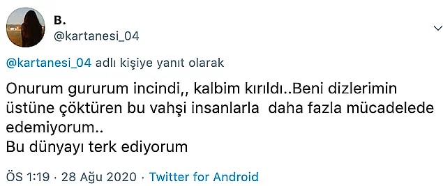 9. Avukat Ünal Işık'ın cinsel saldırıda bulunduğu genç kadının Twitter'dan son sözlerini paylaşması...