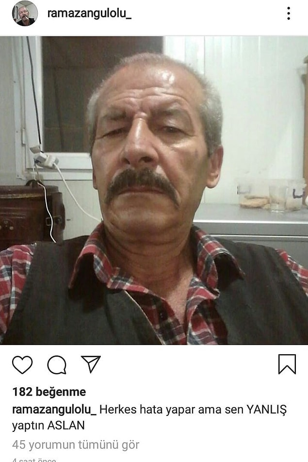 "Hatasını anlayan azdır, hatasını düzeltmek adına özür dileyen daha azdır, kendisine dilenen özrü karşılayacak olgunluğa sahip insan çok daha azdır."