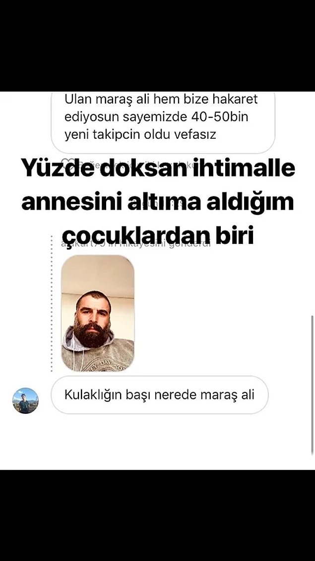 Kadın erkek fark etmeden aklına geleni yazıyor.