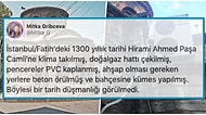 Galata Kulesi Faciasından Sonra İçine Klima Takılıp Bahçesi Kümes Yapılan Tarihi Hirâmi Paşa Camii'nin Son Haline Gelen Haklı Tepkiler