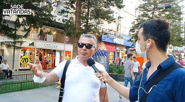 Erdoğan mı Meral Akşener mi? sorusu ile mikrofona takılan adam derin tarih bilgisi ile şaşırttı.