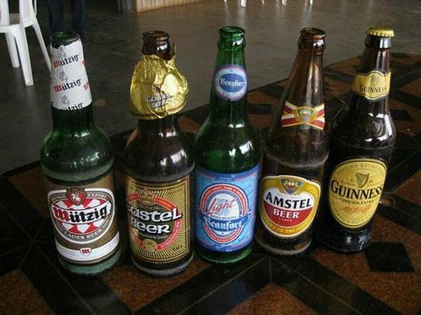 11. 2005 yılında Kamerun'daki bir bira fabrikası, satışları artırmak için bira şişesi kapakları altında ödül teklifleri basmaya başladı.