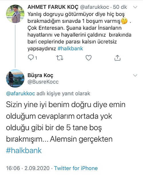 Halkbank'ın İşe Alım Sınavında Usulsüzlük Yapıldı İddiaları Sosyal Medyanın Gündeminde