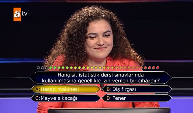 6. Sınavda meyve sıkacağını sıranın üstüne çıkarıyorsunuz, istatistik hocası şok...