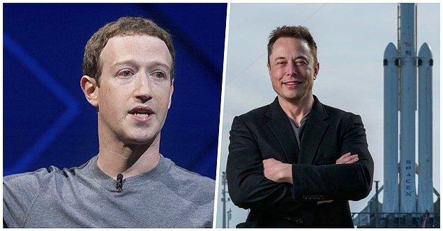 Elon Musk şu anda listelerde 107.6 milyar dolarlık servetiyle Facebook'un kurucusu olan Mark Zuckerberg'in hemen arkasında yer alıyor.