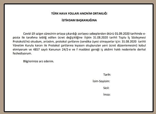 THY, Yüzde 50'ye Varan Maaş İndirimini Kabul Etmeyen Personellerin İstifasını İstedi: 'Geniş Çaplı Bir Tasfiye Operasyonu'