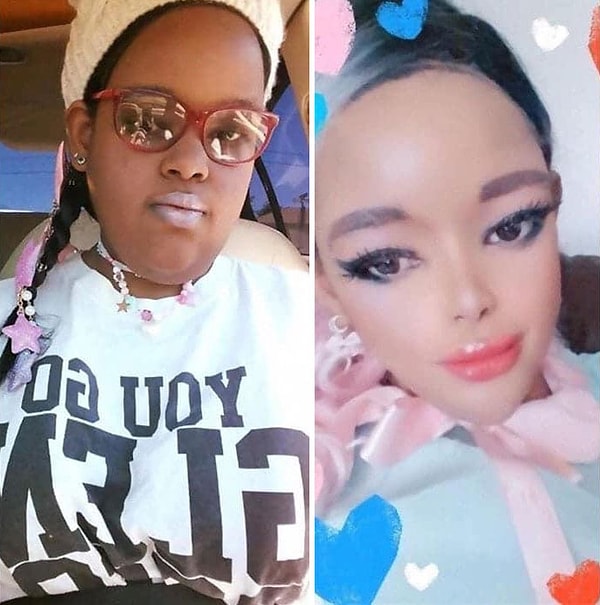 19. Эта девушка известна тем, что называет людей на Facebook уродливыми и говорит, что не редактирует свои фото .... lol