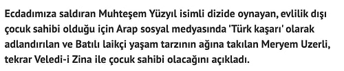 Kantarın Topuzu İyice Kaçtı! Meryem Uzerli'ye 'Türk Kaşarı' Diyerek Adeta Nefret Saçan Yeni Akit'e Tepkiler Çığ Gibi Büyüyor