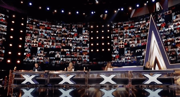 Вот как выглядел недавний эпизод из телешоу "В Америке есть таланты"