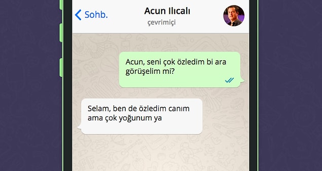 Imm... Devam et bakalım.