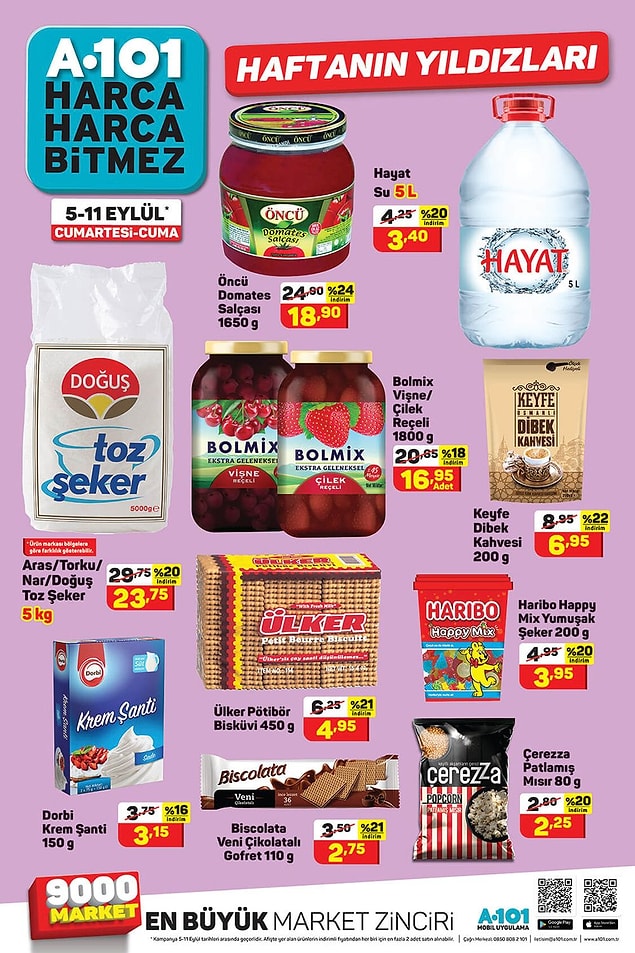 Haftanın Yıldızları ürünlerinde güzel indirimler var.