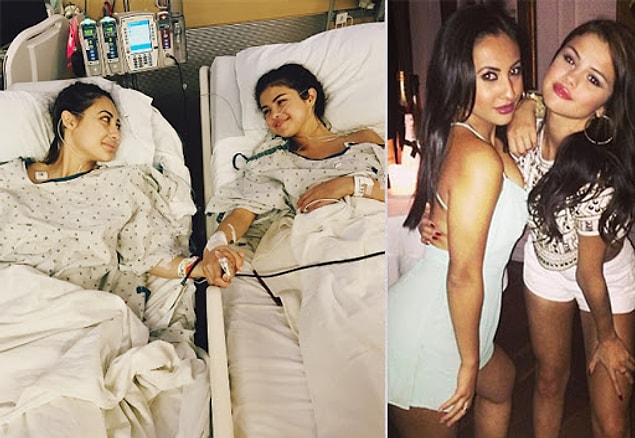 Senelerdir Lupus ile savaşan Gomez, bu savaşta böbreğini kaybetti ve en yakın arkadaşı ona bir böbreğini verdi...