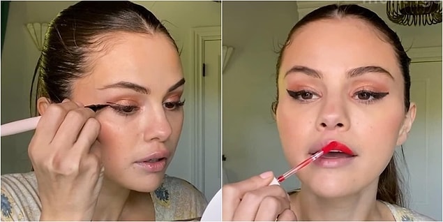 Geçtiğimiz gün Vogue'un YouTube kanalı için bir makyaj videosu çeken Selena Gomez, sosyal medyada dalga konusu oldu...