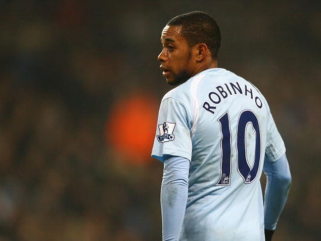 4. Robinho - Man. City