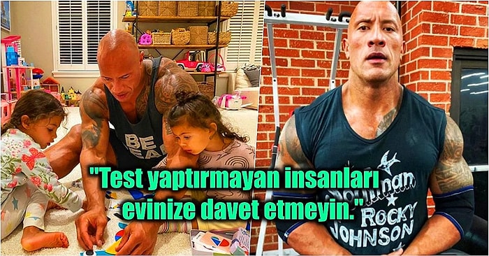 Koronavirüse Yakalanıp Ardından Atlatan ‘The Rock’ Lakaplı Dwayne Johnson Yaşadığı Zorlu Süreci Tavsiye Vererek Tek Tek Anlattı