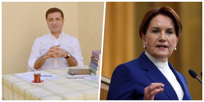 Selahattin Demirtaş'ın 'Kahvaltı' Açıklamasına Akşener'den Yanıt: 'Kan Davalınız Dâhi Olsa İçeri Alırsınız'