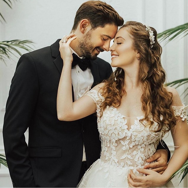 2. Sihirli Annem dizisiyle hayatımıza giren Gizem Güven, sevgilisi Caner Turp ile dünyaevine girdi!