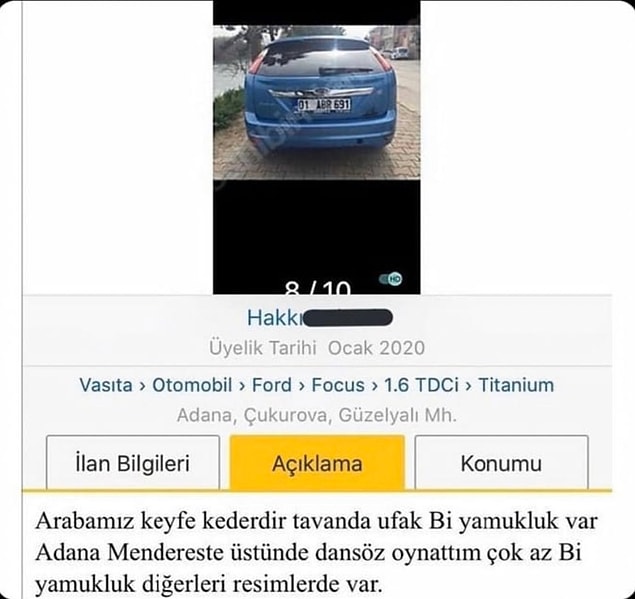 8. Dürüst insanların verdikleri dürüst ilanlar