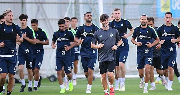 Konyaspor. da yeni sezona kendi tesislerinde hazırlandı.