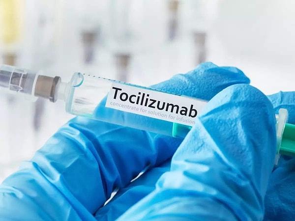 6. Tocilizumab da, tedavide kullanılan diğer bir ilaç olarak karşımıza çıkıyor.