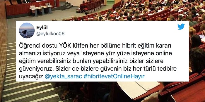 Hibrit Eğitim Modeli ve Üniversitelerin Açılıp Açılmaması ile İlgili Tartışmalar Sosyal Medyanın Gündeminde