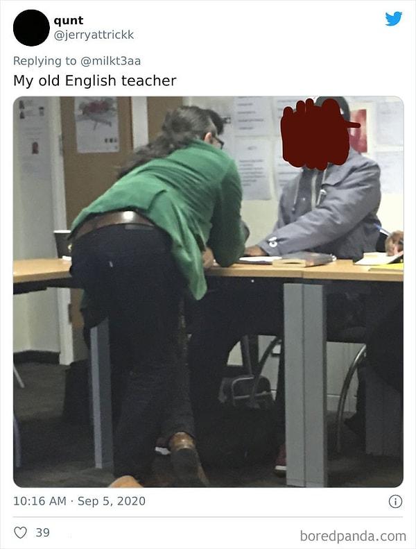 23. "Eski İngilizce öğretmenim"