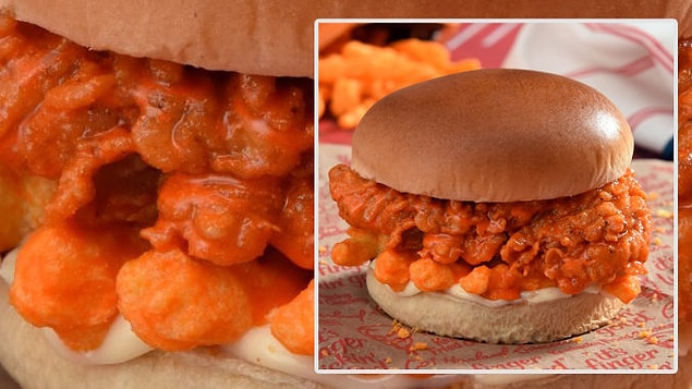 2. Cheetoslu burger...