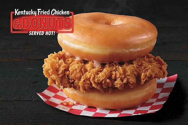 5. Donut burger...