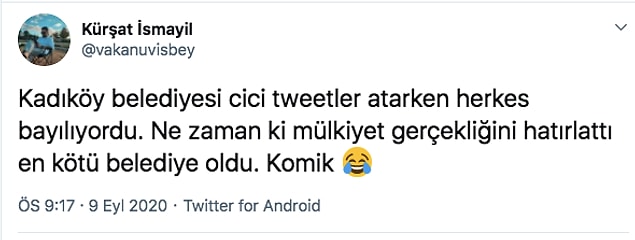 Kadıköy Belediyesi'ne katılan da oldu katılmayan da...