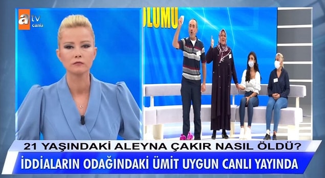 Çok konuşulan Aleyna Çakır cinayeti bu hafta Müge Anlı ile Tatlı Sert'e taşındı. Hepimizi ağlatan program, gündüz kuşağında yayınlanmasına rağmen TOTAL'de günün en çok izlenen 3. programı oldu. Birçok ana haber bülteni ve diziyi geride bıraktı.
