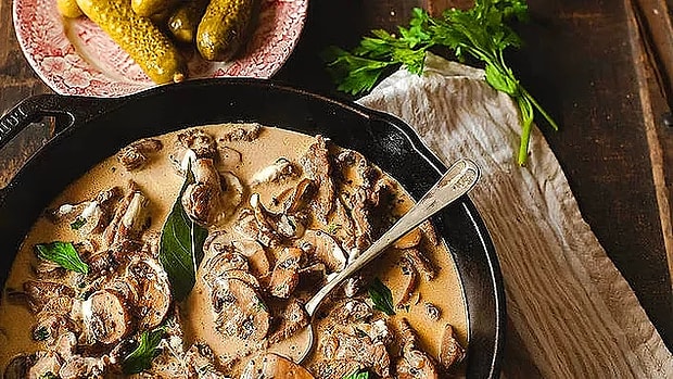 Beef Stroganoff
