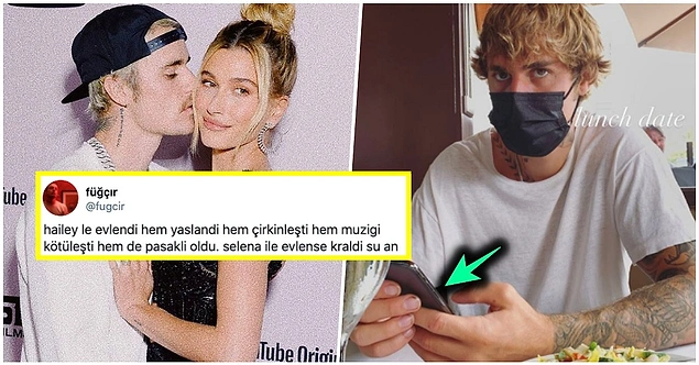 Eşi Hailey Bieber ile yemeğe giden Justin Bieber’ın tırnakları sosyal medyada gündem oldu!
