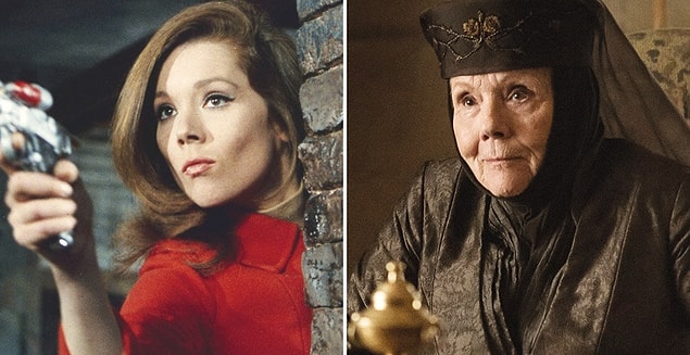 12. Game of Thrones'un Olenna Tyrell'i Diana Rigg, hayatını kaybetti.