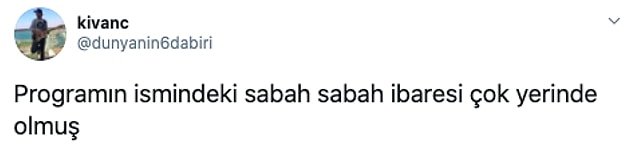 Adı da 'Demet ve Alişan ile Sabah Sabah'. Çok yerinde bir isim olmuş 😂