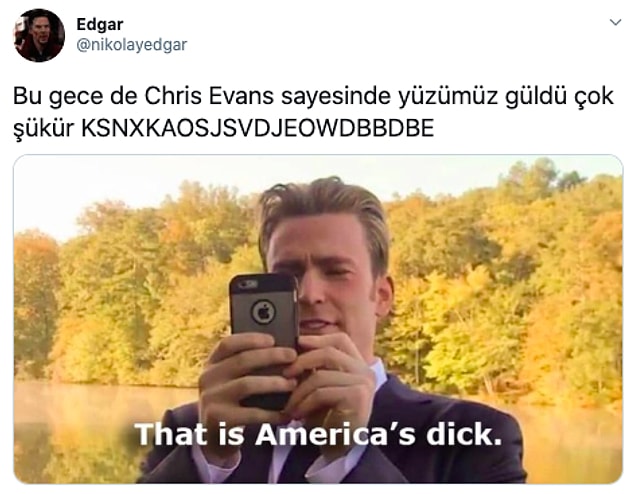 Tabii, bu olayın ardından Chris Evans goygoycuların da diline düştü.